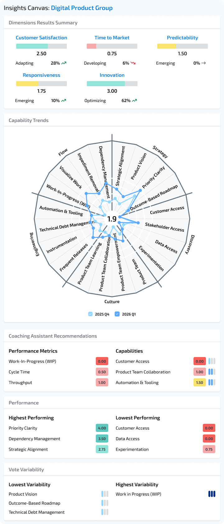 Insights Canvas: Digital Product Group